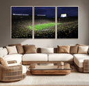 Michigan Wolverines Football Canvas Wall Decor, Football