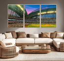 Milwaukee Brewers Baseball Team Print Canvas- American