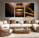 African American Art Black Woman Canvas Print, African Wall