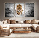 Jaguar Wall Art Canvas Print - Majestic Big Cat in Focused by MyGreatCanvas | Canvas Wall Art Prints | Photo Prints & Wall Decor