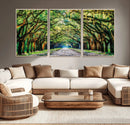 Serene Tree Tunnel Wall Art Canvas Print – Pathway Under by MyGreatCanvas | Canvas Wall Art Prints | Photo Prints & Wall Decor
