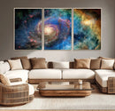 Spiral Galaxy Wall Art Canvas Print