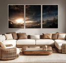 Avengers Planet Wall Art Canvas Print