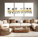 Farmhouse Wall Art Sheep Print | Ready to Hang Framed Canvas by MyGreatCanvas | Canvas Wall Art Prints | Photo Prints & Wall Decor