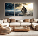 Jesus Walking Water Wall Art – Inspirational Christian