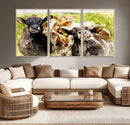 Curious Cows Farmhouse Wall Art | Ready to Hang and Framed
