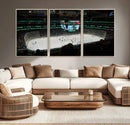 American Airlines Center Dallas Stars Wall Art Canvas Print