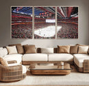 Barton Malow Little Caesars Arena Detroit Wall Art Canvas