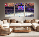 Madison New York Rangers Hockey Stadium Wall Art Canvas