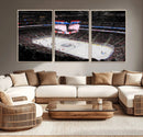 Rogers Place Edmonton Oilers Ice Hockey Stadium Wall Art,
