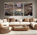 United Center Chicago Bulls Stadium Wall Art Canvas Print