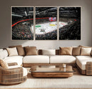 Vaudoise Lausanne Ice Hockey Arena Stadium Wall Art Canvas,