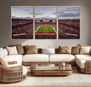 Florida Tampa Raymond James Stadium Wall Art Canvas Print -