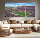 Florida Tampa Raymond James Stadium Wall Art Canvas Print -