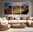 NC State Wolfpack Football Team Print - Raleigh by MyGreatCanvas | Canvas Wall Art Prints | Photo Prints & Wall Decor