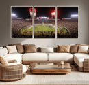 Framed Florida State Seminoles Football Team Print -