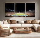 SMU Mustangs Football Team Print - Dallas Gerald J. Ford