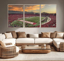 Camp Randall Stadium Wisconsin Badgers Large Wall Art Canvas