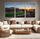 Demon Deacons Football Team Print Canvas- Winston-Salem by MyGreatCanvas | Canvas Wall Art Prints | Photo Prints & Wall Decor