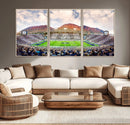 Brigham Young University Cougars Football Team Print - Provo by MyGreatCanvas | Canvas Wall Art Prints | Photo Prints & Wall Decor