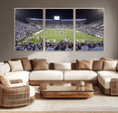 Brigham Young University Cougars Football Print Canvas -