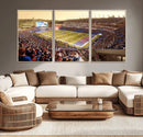 University of Kansas Jayhawks Football Team Print - Lawrence by MyGreatCanvas | Canvas Wall Art Prints | Photo Prints & Wall Decor