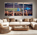 University of Kansas Jayhawks Football Team Art Print - by MyGreatCanvas | Canvas Wall Art Prints | Photo Prints & Wall Decor