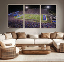 University of Kansas Jayhawks Football Team Print - Lawrence by MyGreatCanvas | Canvas Wall Art Prints | Photo Prints & Wall Decor