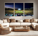 University of Michigan Wolverines Football Team Print - Ann by MyGreatCanvas | Canvas Wall Art Prints | Photo Prints & Wall Decor