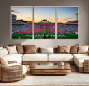 NC State Wolfpack Football Team Print Wall Art - Raleigh