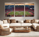 Framed Arizona Wildcats Football Team Print - Tucson Arizona by MyGreatCanvas | Canvas Wall Art Prints | Photo Prints & Wall Decor