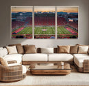 Arizona Wildcats Football Team Print - Tucson Arizona by MyGreatCanvas | Canvas Wall Art Prints | Photo Prints & Wall Decor