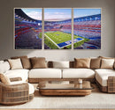 Buffalo Bills Football Team Print Canvas - Buffalo Highmark by MyGreatCanvas | Canvas Wall Art Prints | Photo Prints & Wall Decor