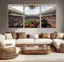 Miami Hurricanes Football Team Wall Art Print - Miami Hard