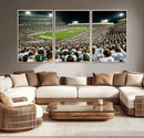 Michigan State Spartans Football Canvas Print - East Lansing