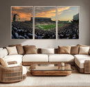 Michigan State Spartans Football Team Print - East Lansing by MyGreatCanvas | Canvas Wall Art Prints | Photo Prints & Wall Decor