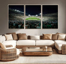 Framed Michigan State Spartans Football Team Print - East