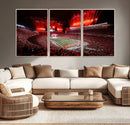 Ohio State University Buckeyes Football Team Print - by MyGreatCanvas | Canvas Wall Art Prints | Photo Prints & Wall Decor