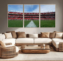 University of Tulsa Golden Hurricane Football Team Print - by MyGreatCanvas | Canvas Wall Art Prints | Photo Prints & Wall Decor