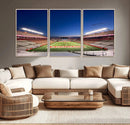 Rutgers Scarlet Knights Football Team Print - Piscataway SHI by MyGreatCanvas | Canvas Wall Art Prints | Photo Prints & Wall Decor