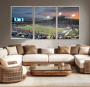 Memphis Tigers Football Team Print - Memphis Simmons Bank