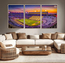 The Louisiana State University Tigers Football Team Print - by MyGreatCanvas | Canvas Wall Art Prints | Photo Prints & Wall Decor
