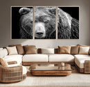 399 Grizzly Bear Canvas Print | Ready to Hang Wall Art |