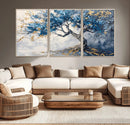 Abstract Tree Painting Canvas Wall Art | Tree of Life