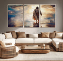 Jesus Walking on Water Wall Art | Ready to Hang Spiritual