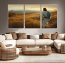 Jesus the Good Shepherd Wall Art Canvas Print -