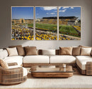 University of Wyoming Cowboys Football Team Print - Laramie by MyGreatCanvas | Canvas Wall Art Prints | Photo Prints & Wall Decor