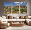 University of Wyoming Cowboys Football Team Print - Laramie