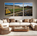 University of Wyoming Cowboys Football Team Print - Laramie by MyGreatCanvas | Canvas Wall Art Prints | Photo Prints & Wall Decor