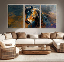 Abstract Horse Wall Art Canvas Print | Farmhouse Wall Decor by MyGreatCanvas | Canvas Wall Art Prints | Photo Prints & Wall Decor
